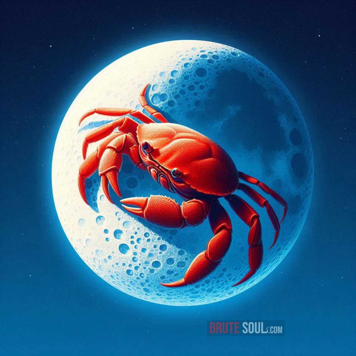 The Crab Animal & the Moon, its Goddess & Cancer Zodiac Sign